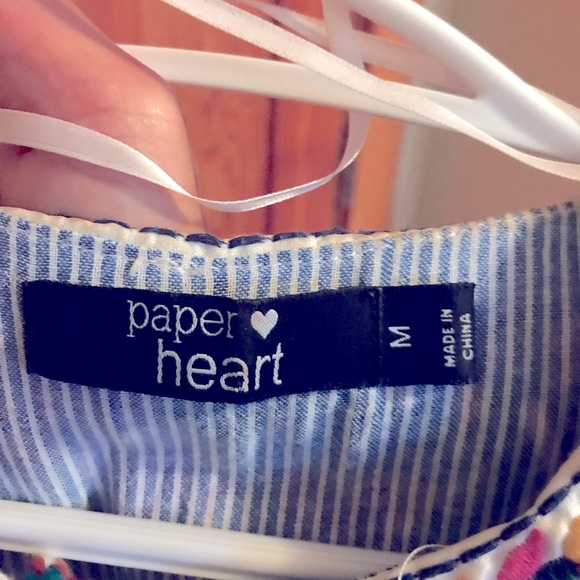 Paperheart smock blouse with Pom Pom detailing - Picture 3 of 3